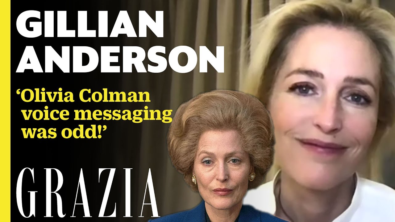 'Olivia Colman voice messaging was odd!': Gillian Anderson On The Crown Group Chat