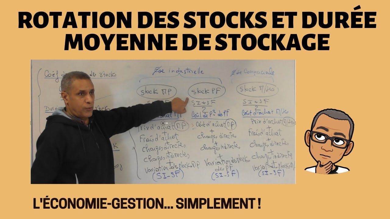 ROTATION DES STOCKS ET DURÉE MOYENNE DE STOCKAGE