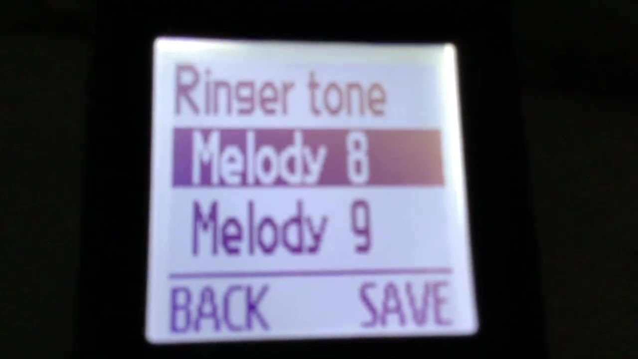 Ringtones on the Panasonic KX-TGD390C cordless phone (request by @RodArdvnElectrics )