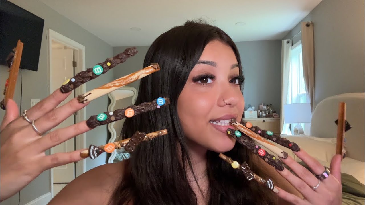 XL Nail Teeth Tapping ASMR 😬✨