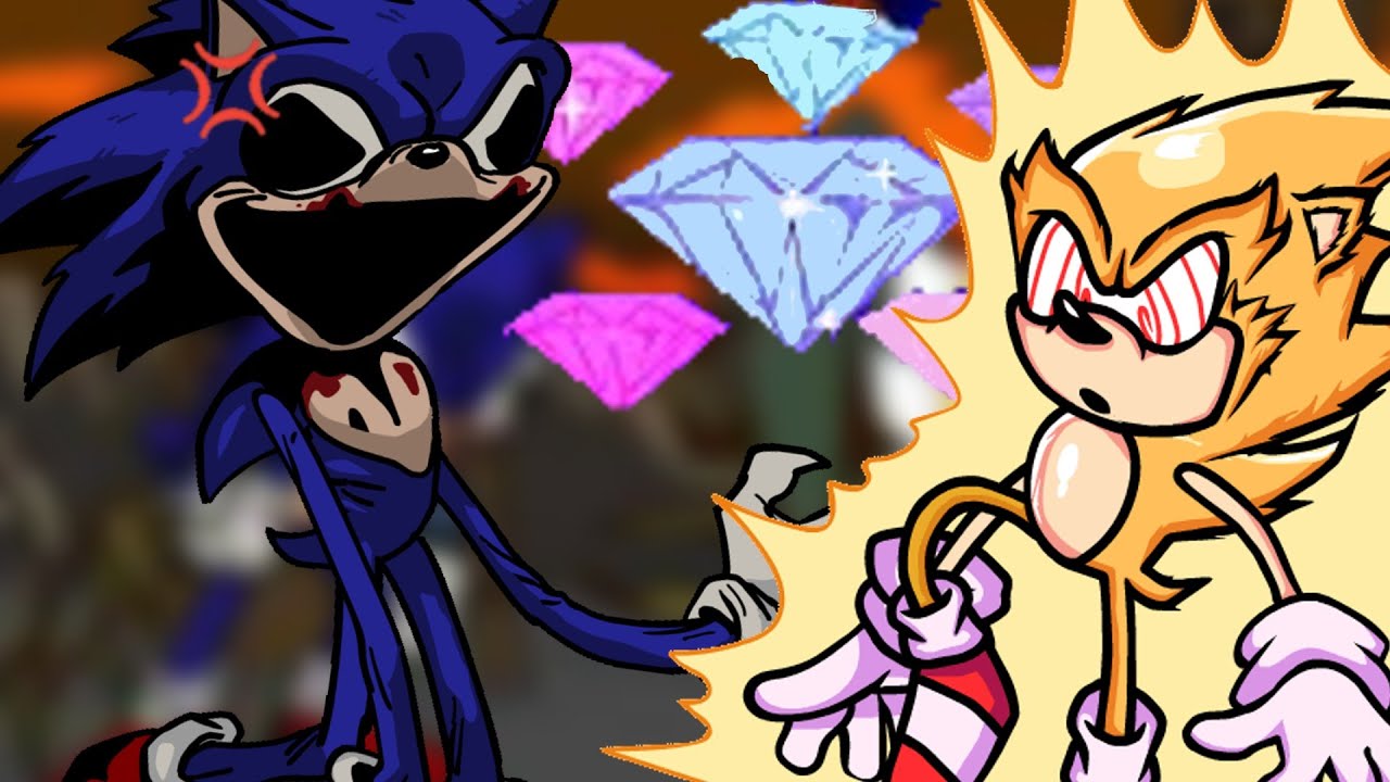 Fleetway Sonic Meets Faker Sonic Part 2