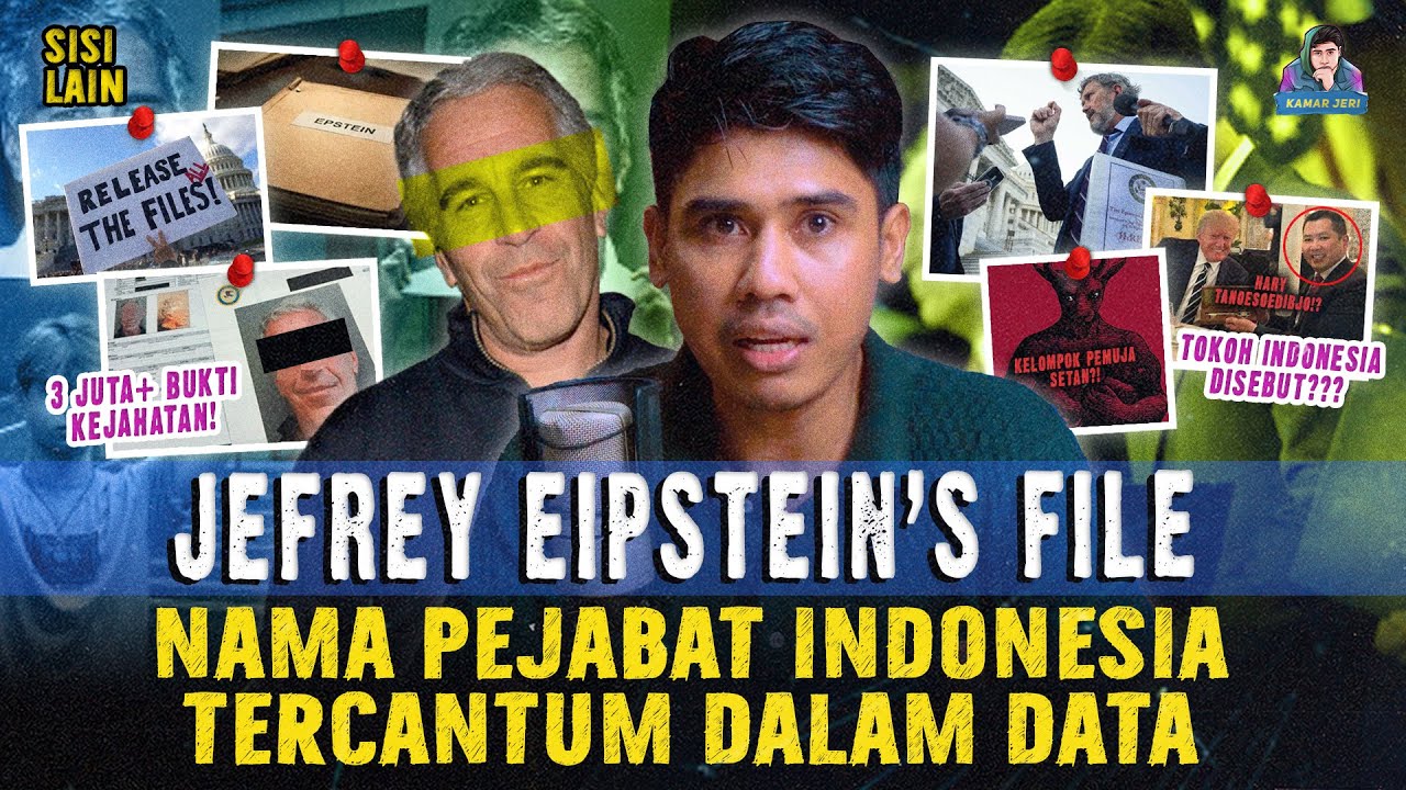 EPSTEIN FILES DI RILIS ! NAMA PETINGGI INDONESIA TERTULIS DI DATANYA