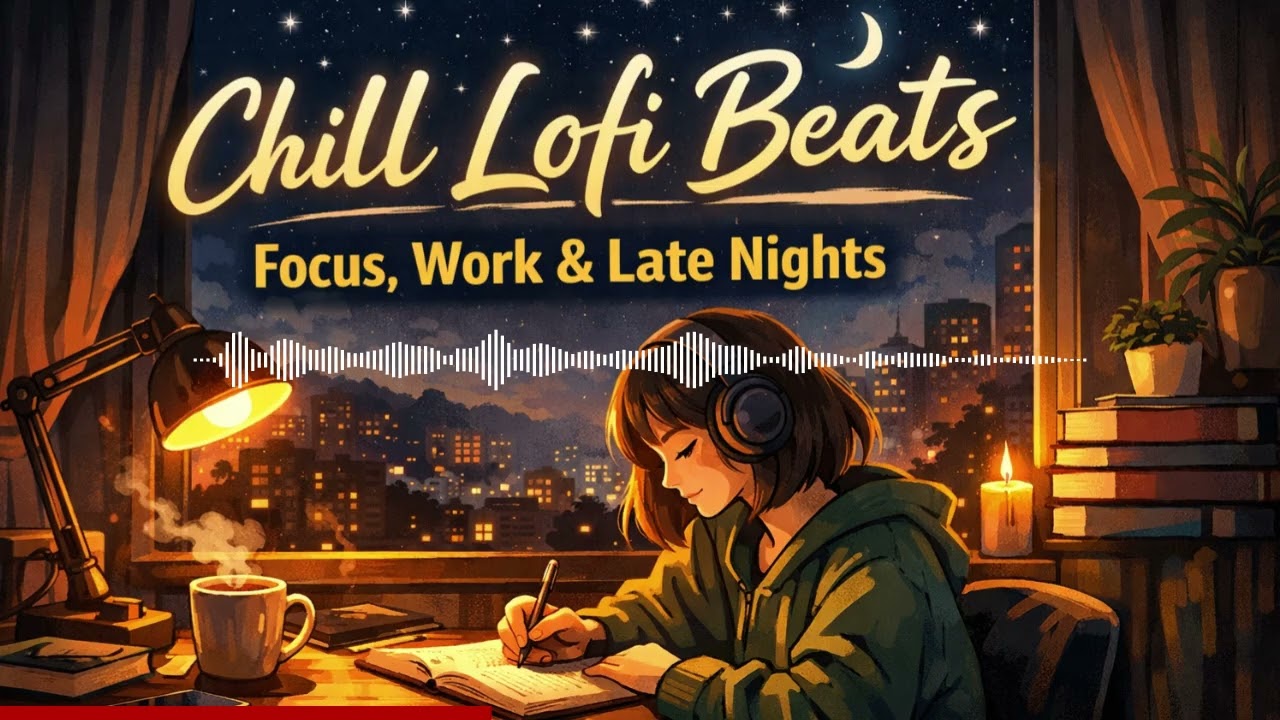 ✧˚ ༘⋆2026✧˚ ༘ ⋆ When It’s 2 AM and You Still Have Work ☕︎‧₊˚⏱٠࣪⋆💻₊˚ᵎ | Lo-Fi Chill