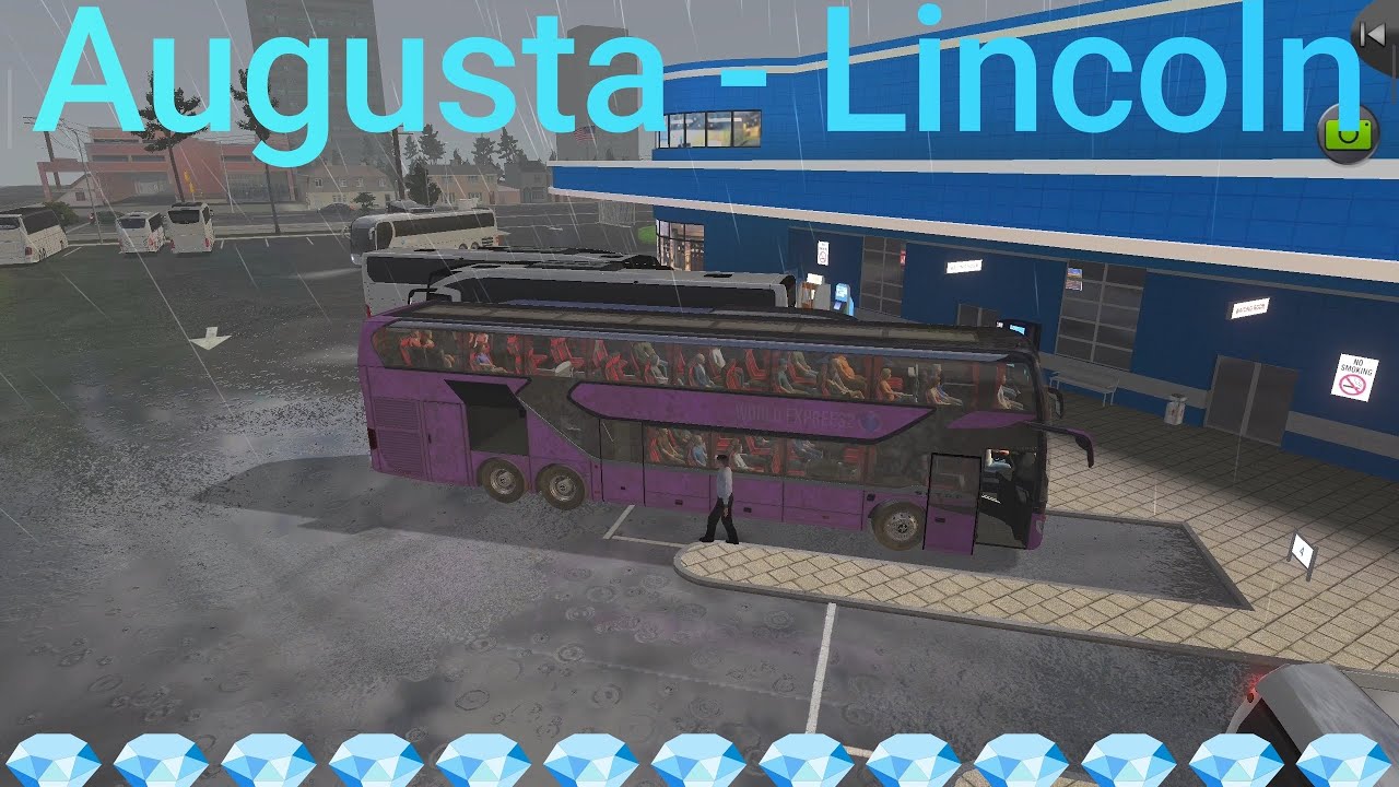 From Augusta - Lincoln | Bus Simulator Ultimate | #Bus 