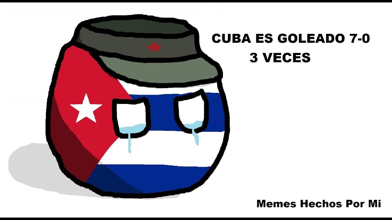MEMES De Cuba Siendo Goleado Por 3ra Ver Un 7-0 En 1 A&ntilde;o (Hechos Por Mi)