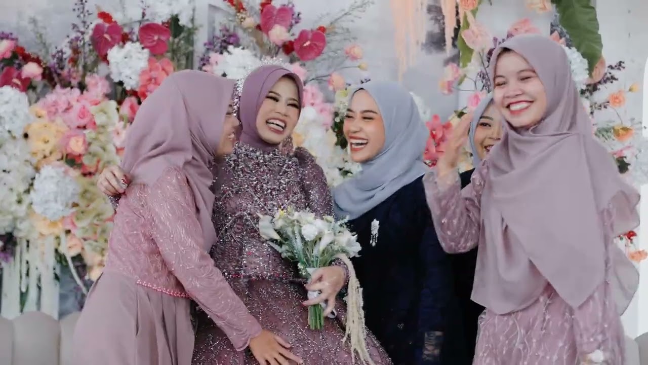 PART 6 PERNIKAHAN AGUNG & NADIA KESAN DAN DOA TERINDAH DARI SAHABAT TERSAYANG