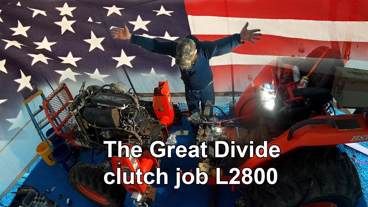 clutch replacement kubota The Great Divide!!!  part 2
