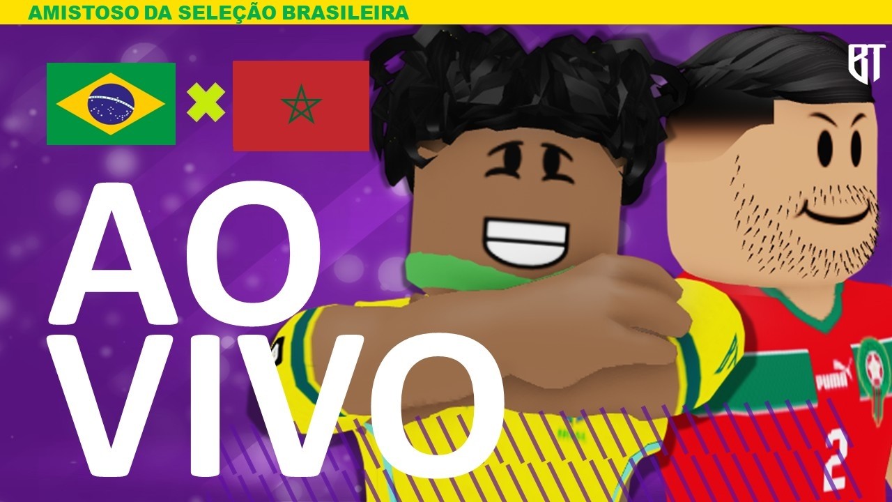 [🔴LIVE ] BRASIL VS MARROCOS | FASE DE  GRUPOS | ROBLOX #summerofgoals