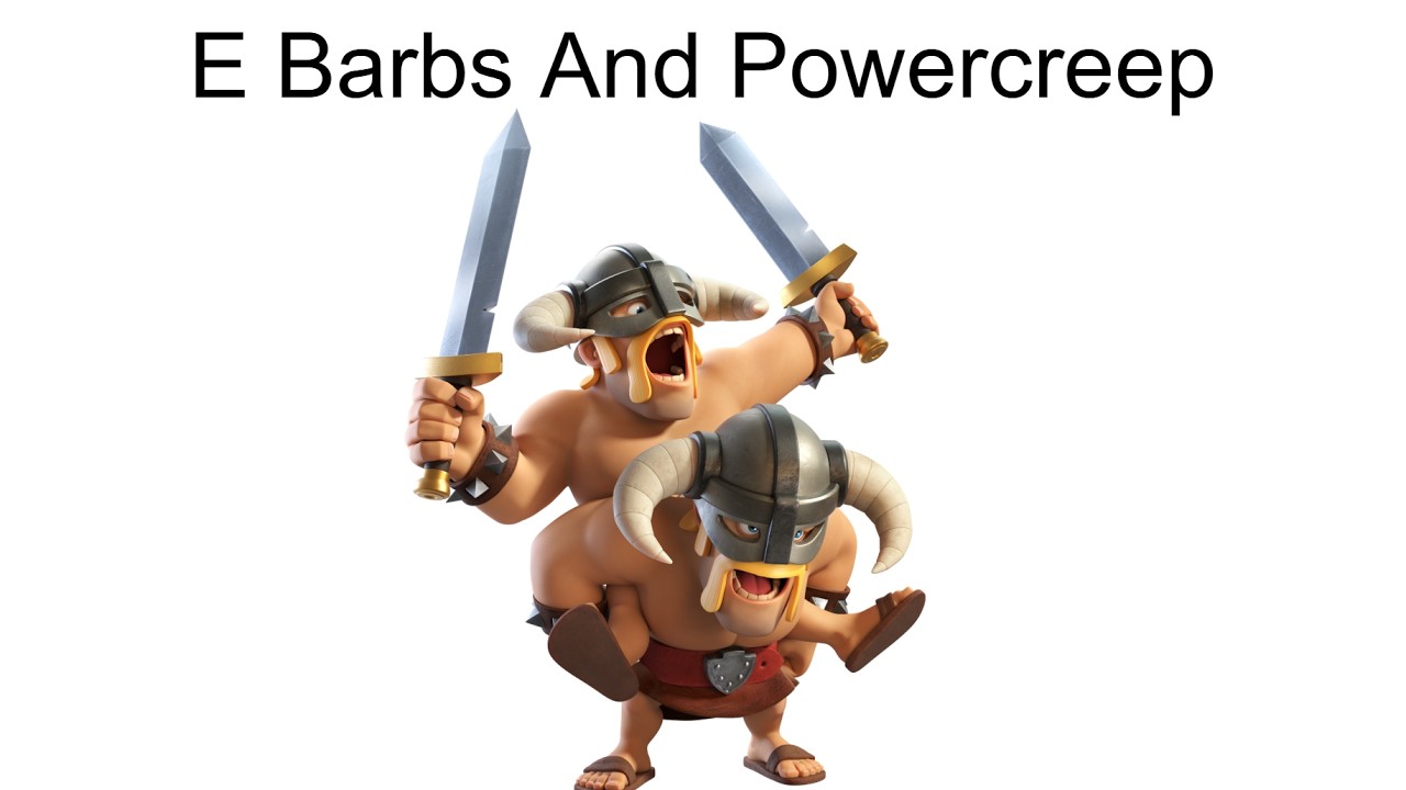 A PowerPoint about Elite Barbarians