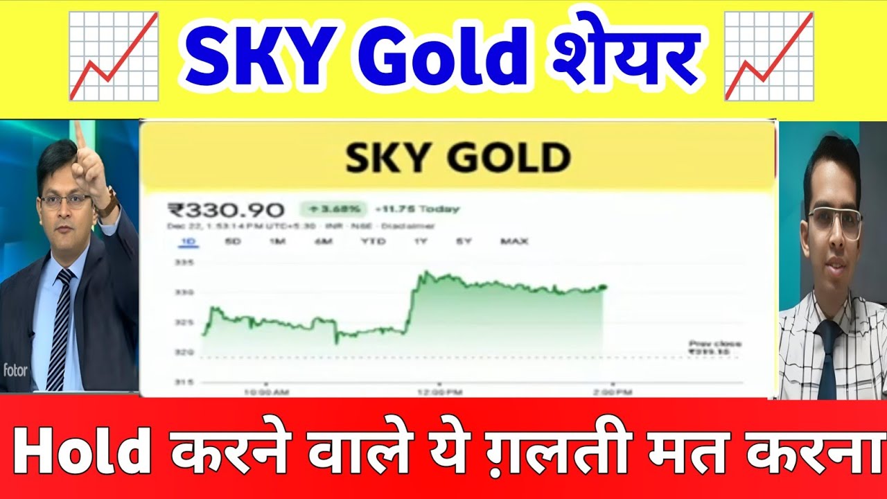 Sky gold ltd share latest news | sky gold share latest news | sky gold share Analysis 22 December