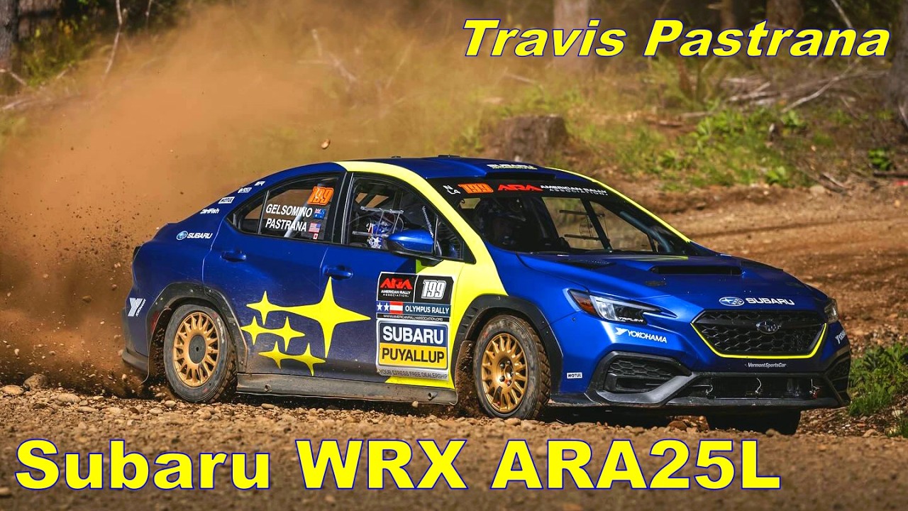 V#626 Subaru WRX ARA25L | 315 HP Rally Beast | Travis Pastrana | Olympus Rally 2025 | 4K