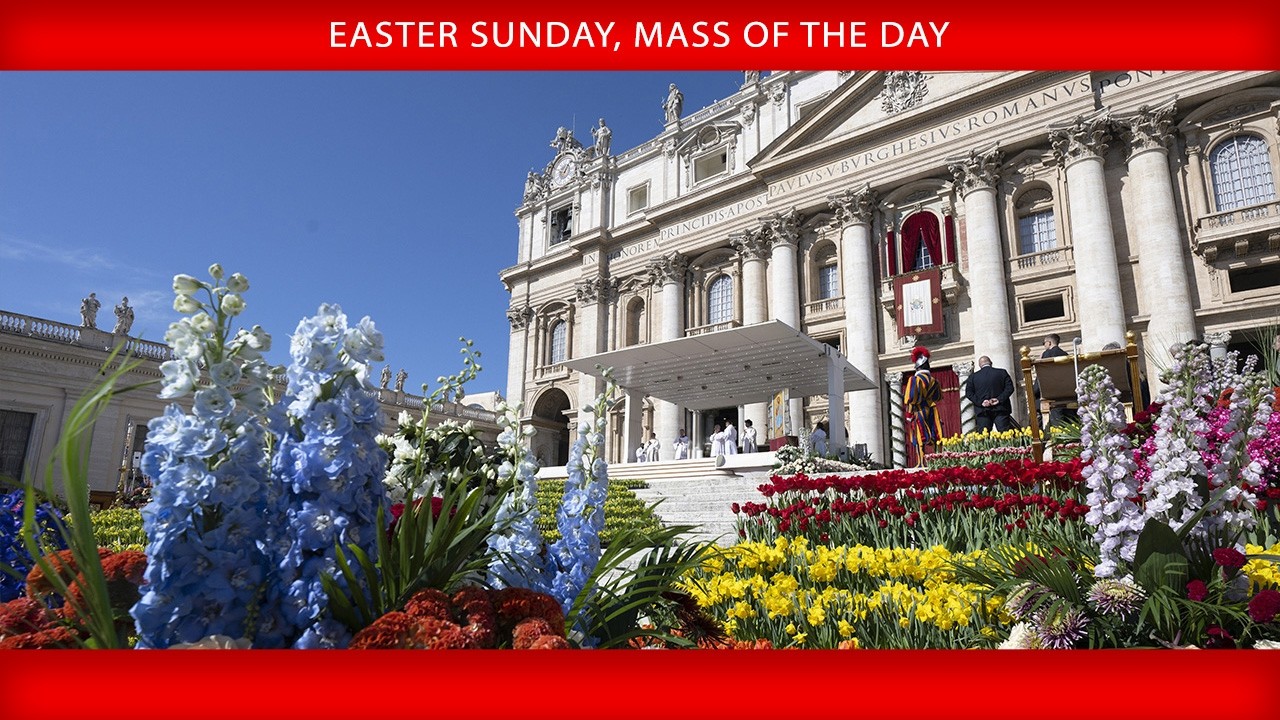 April 5 2026, Easter Sunday, Mass of the day - Pope Leo XIV