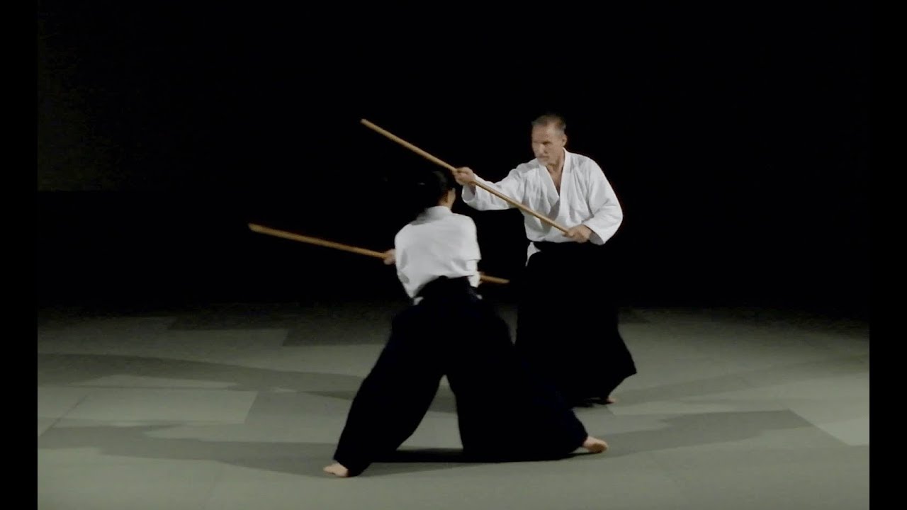 ASU Patrol Jo Kata: Sensei Robert Deppe and Sensei Melissa Bell
