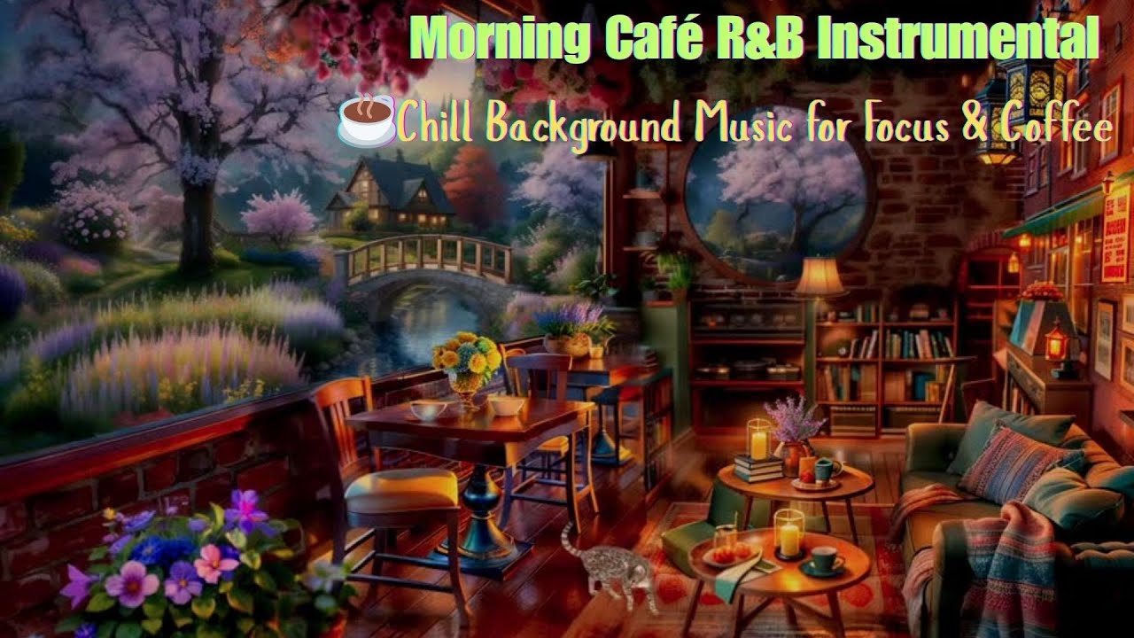 Morning Café R&B Instrumental ☕ Chill Background Music for Focus & Coffee