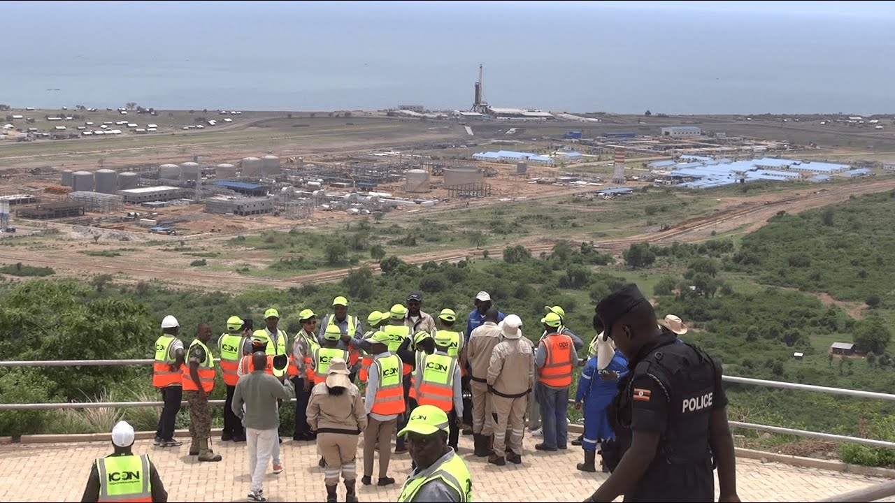 TYCOON Kirumira & City Businessmen Tour Uganda's Oil Wells in King Fisher Oil Fields