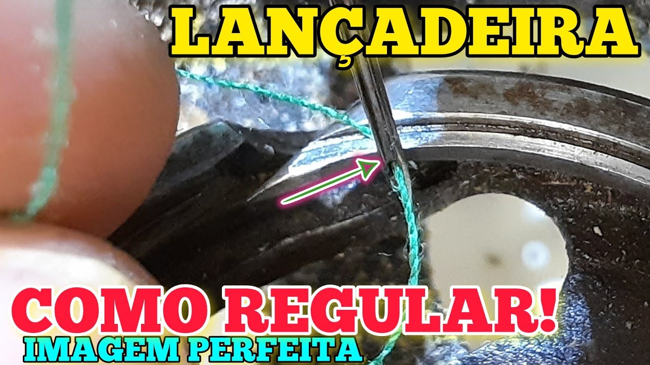 COMO REGULAR M&Aacute;QUINA DE COSTURA E DEIXAR LAN&Ccedil;ADEIRA NO PONTO