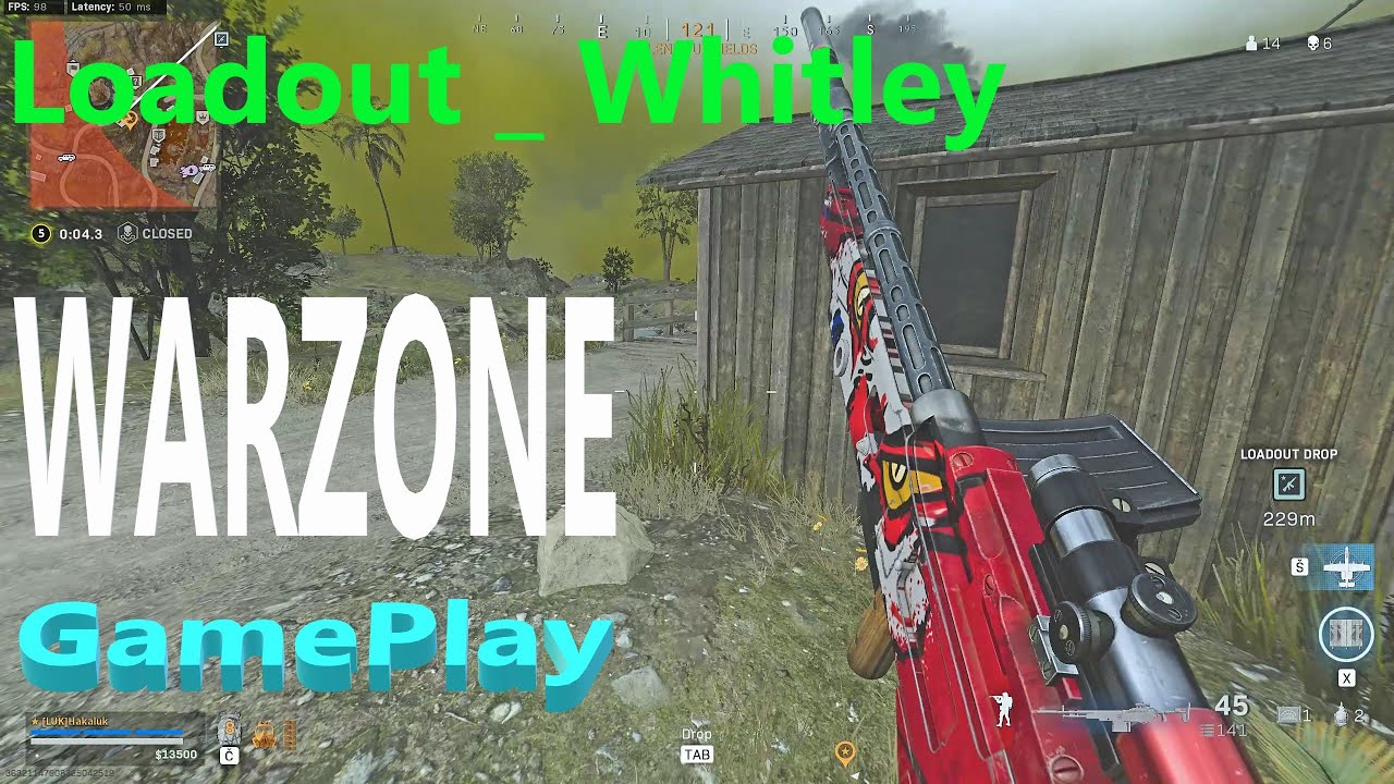 Loadout Whitley Warzone GamePlay