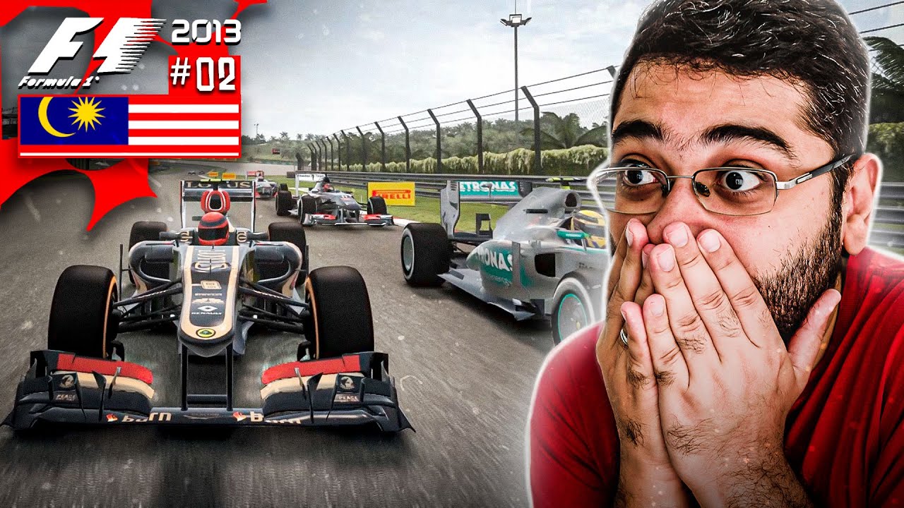 F1 2013 - GP DA MALÁSIA - JOGANDO COM A ESTRATÉGIA! - EP 02