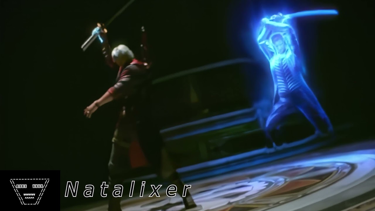 Devil May Cry 4  Pachinko Cutscene : CGI + SFX (Vergil,Nero)
