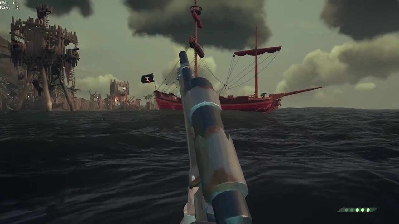 Video ends when I get called a Cheater - Sea of Thieves