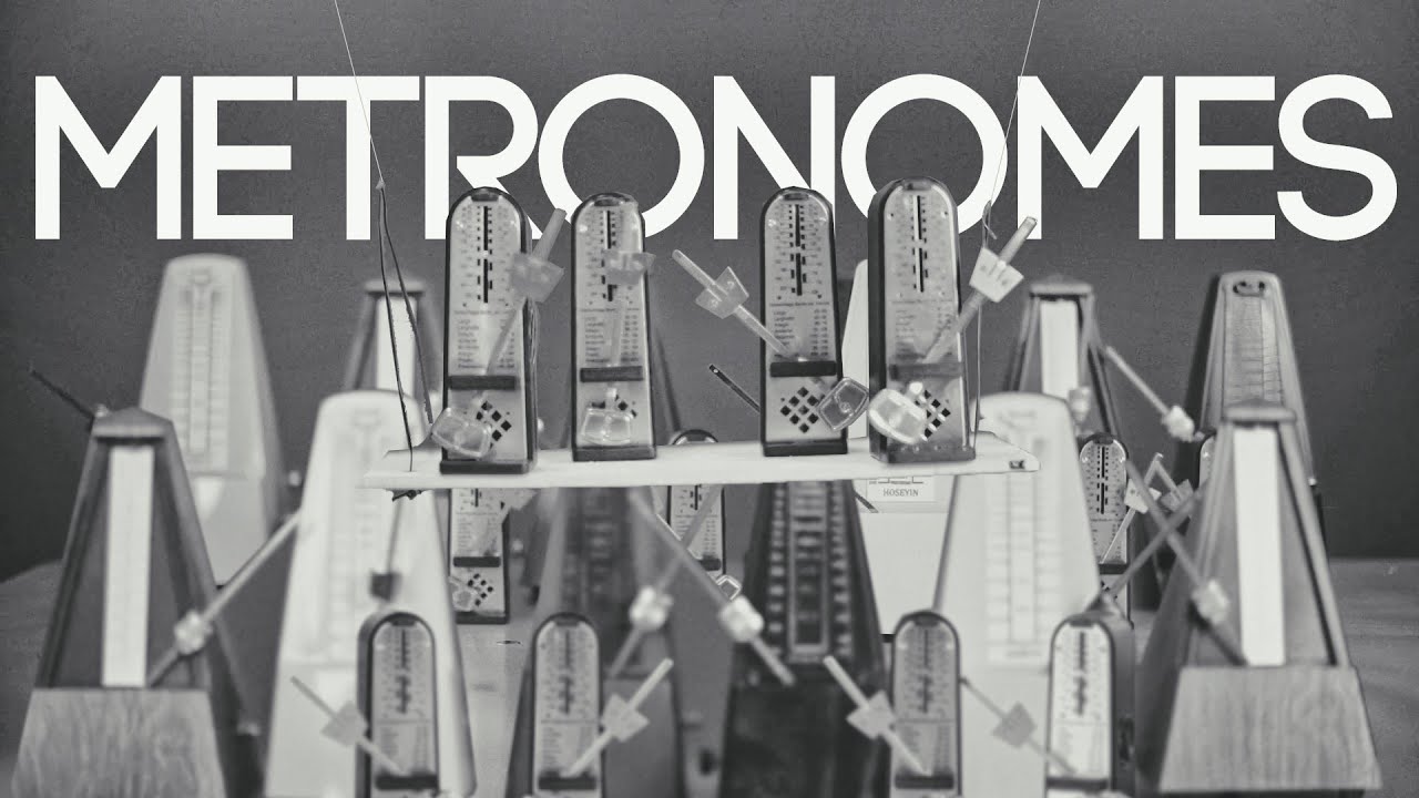 The Entrancing Chaos Of Mechanical Metronomes