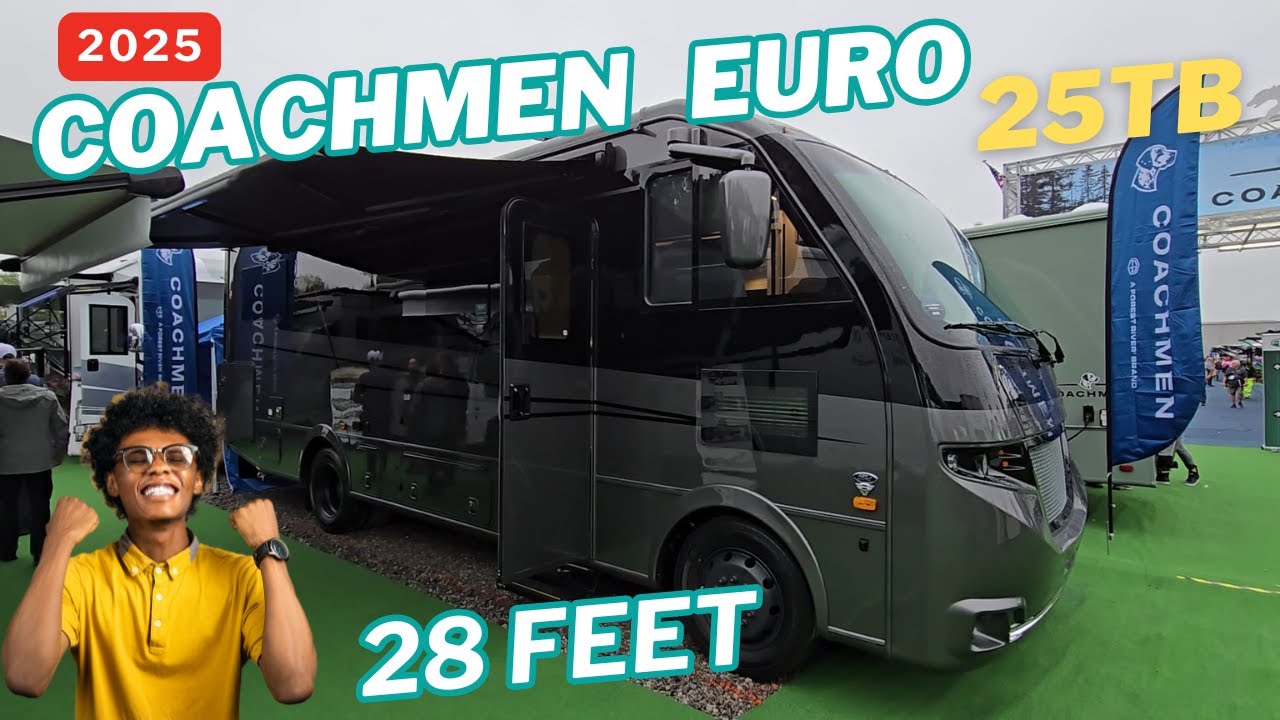 What? 28 Feet!!!! 2025 Coachmen Euro 25TB