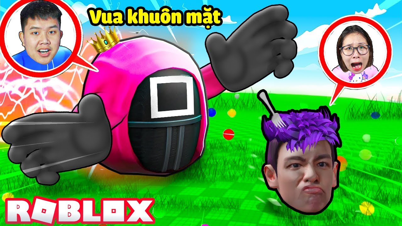 bqThanh Là Vua Khuân Mặt Đáng Sợ Nhất Lính Squid Game Troll Ốc Ăn Mọi Người