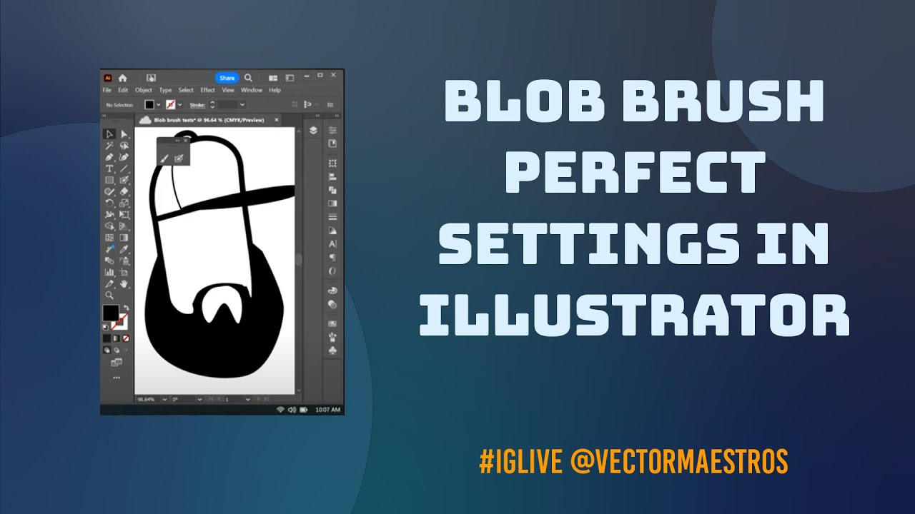 #VectorMaestrosProTips - The Blob Brush Tool is awesome for drawing!
