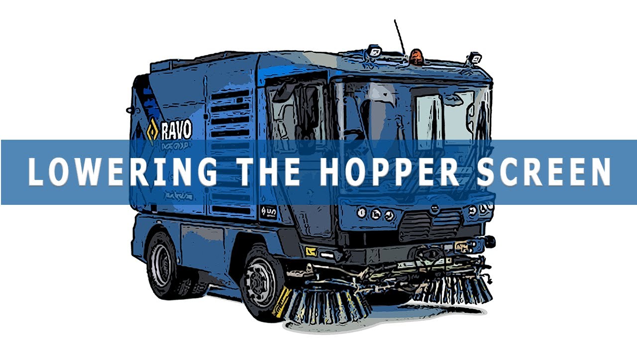 RAVO 5 iSeries - Lowering The Hopper Screen