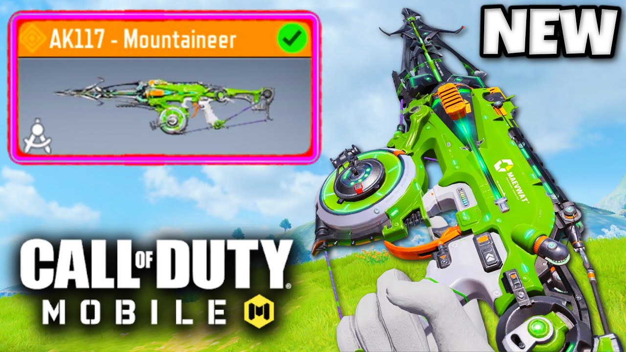 *NEW* LEGENDARY AK117 - MOUNTAINEER 😍 (COD MOBILE)