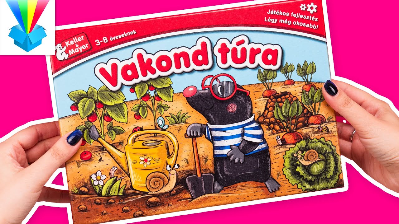 Kicsomi  - 🦄 Kiki 🦄: 🎁 Vakond túra társasjáték 😍🎲