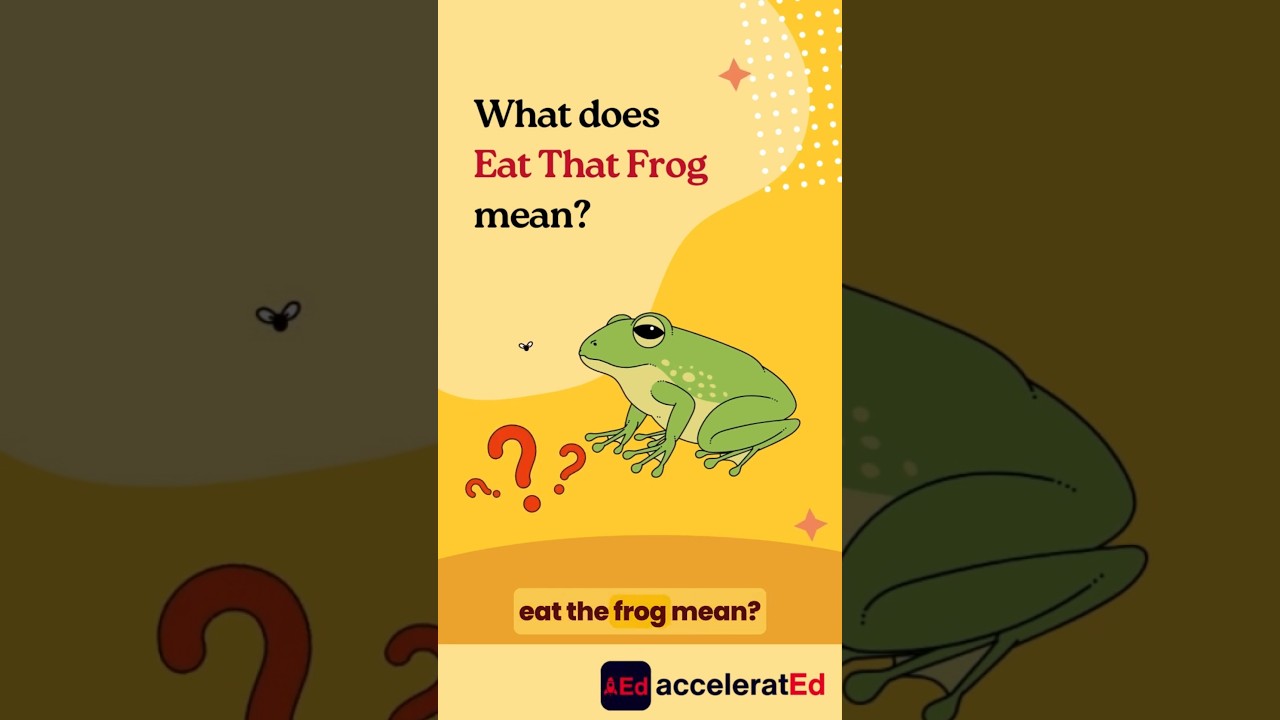 Procrastinators HATE This Simple Trick ⏳🐸 | Eat That Frog | Animated Book Summary