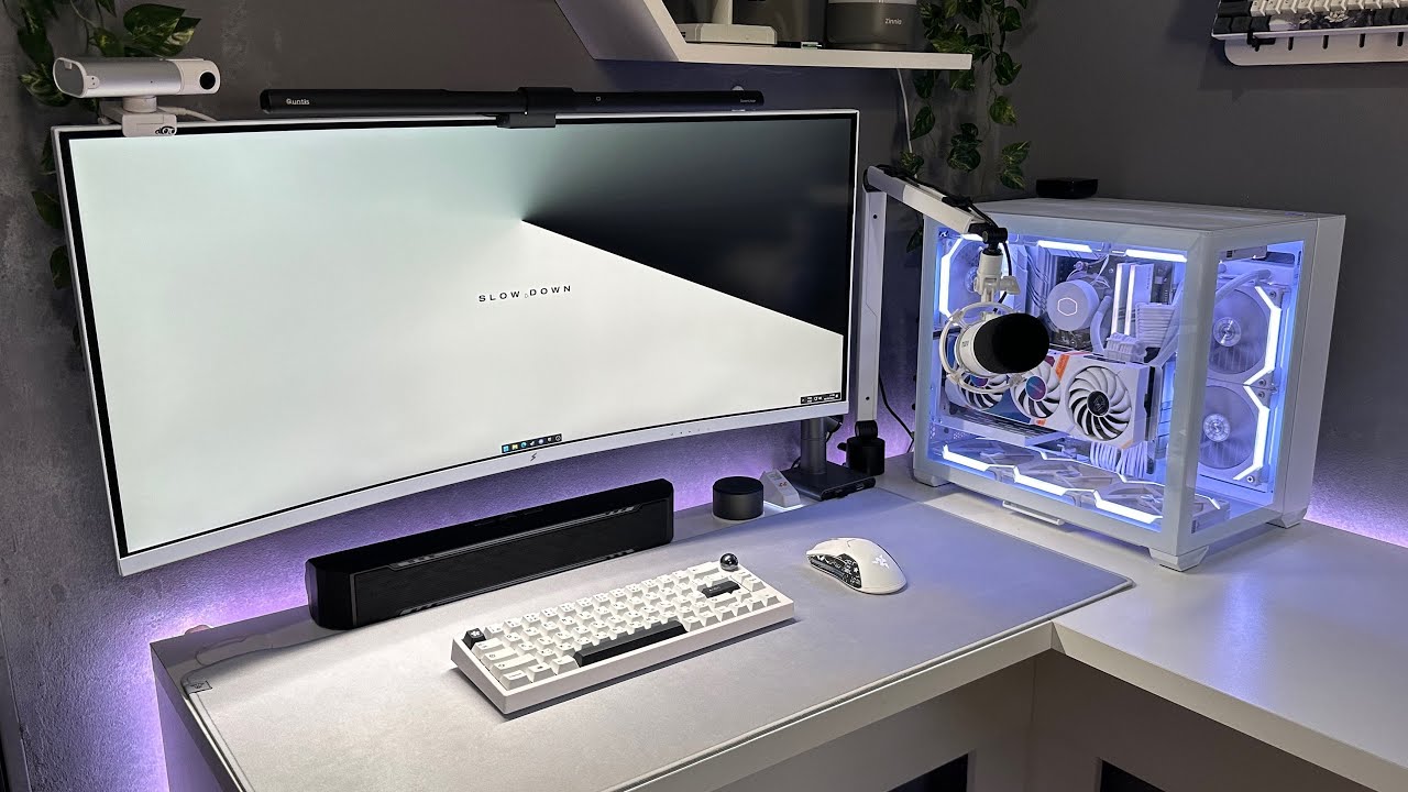 MEU SETUP GAMER BRANCO ATUALIZADO - Novembro/2023