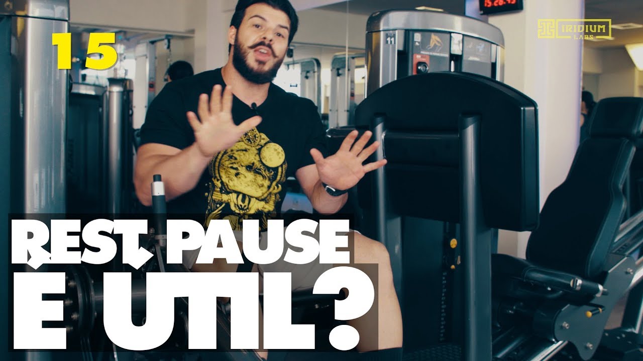 Dicas do Laércio: descubra como e quando usar a 'rest-pause' no seu treino