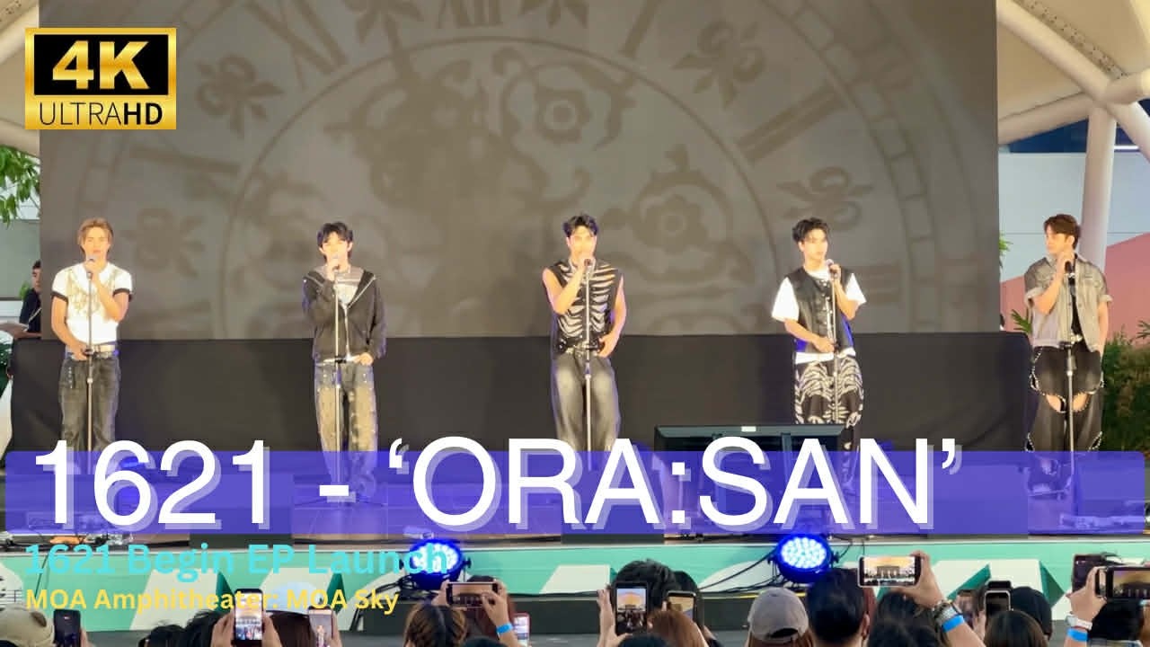 1621 - 'Ora:San' Performance at 1621:Begin EP Launch