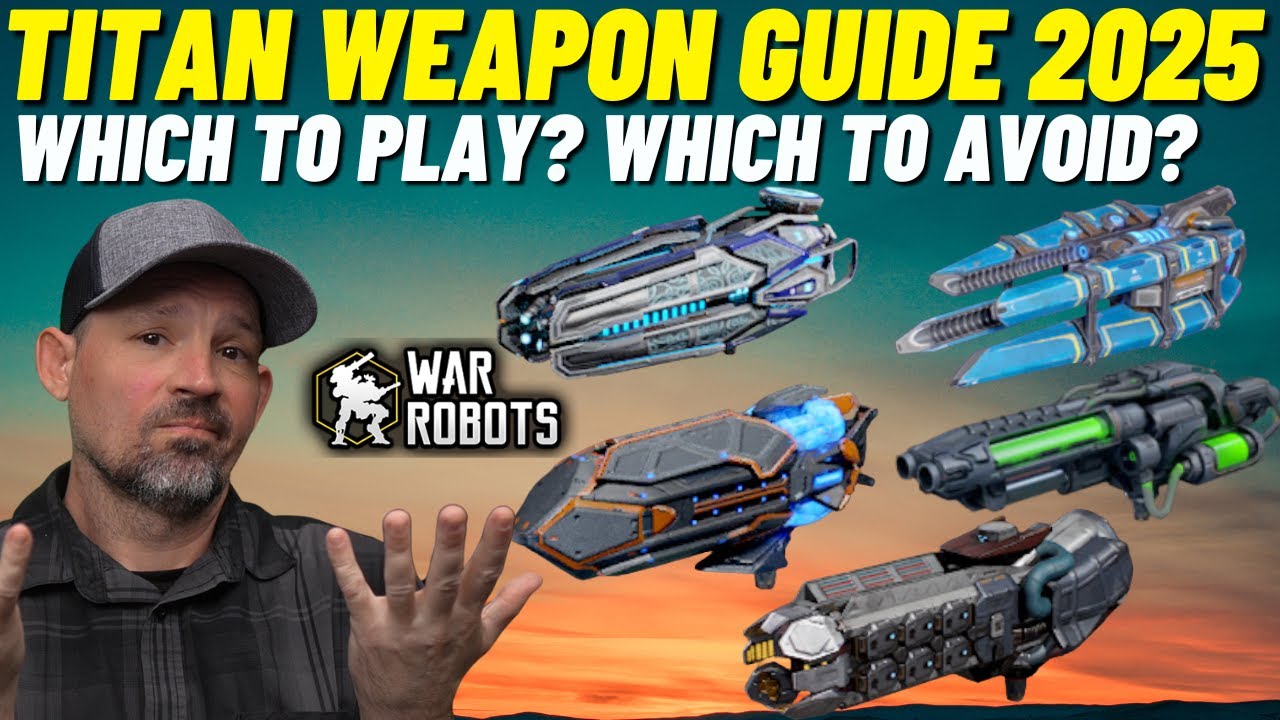 WR | Titan Weapon Guide Late 2025 | What's still good ? | War Robots Titan Weapons