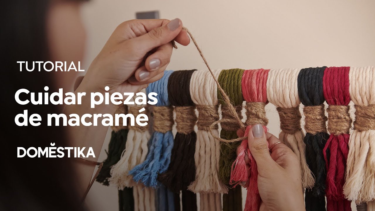 TUTORIAL Macramé : Cómo Cuidar tus Piezas | Pluumbago | Domestika