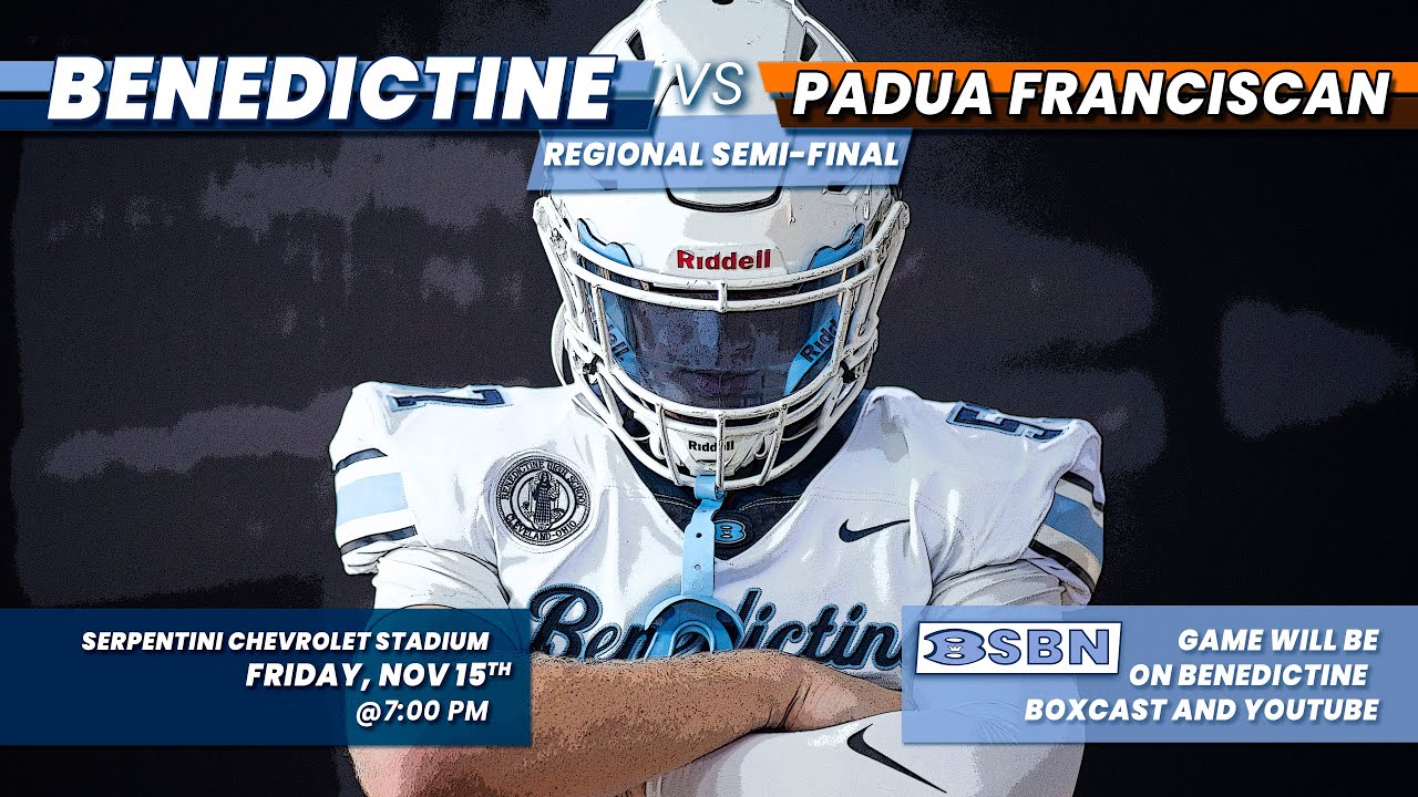 Benedictine Football vs Padua Franciscan: OHSAA Round 3