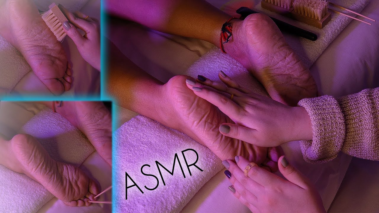ASMR 🦶 Foot Sole Tingling Effective Massage