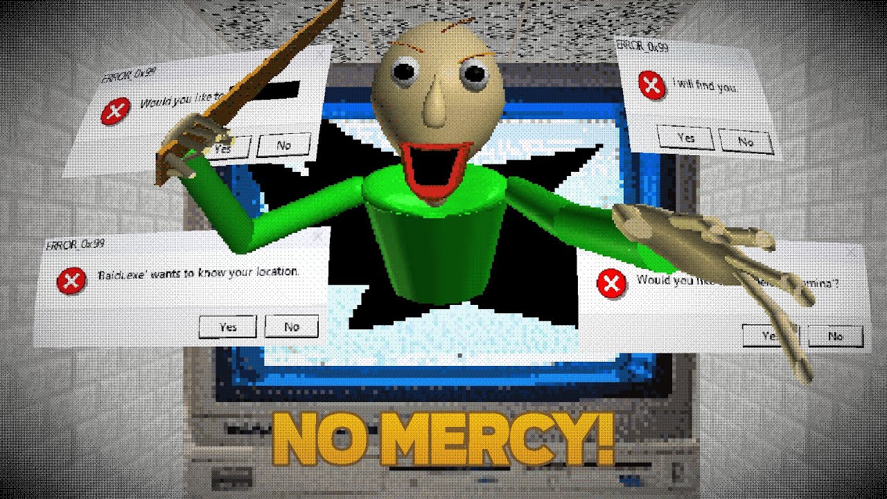 BALDI NO MERCY [Baldi's Basics Mod]