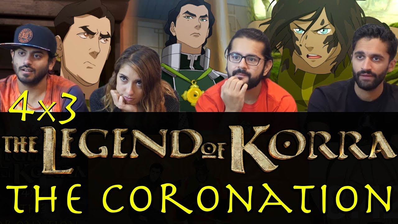The Legend of Korra - 4x3 The Coronation - Group Reaction