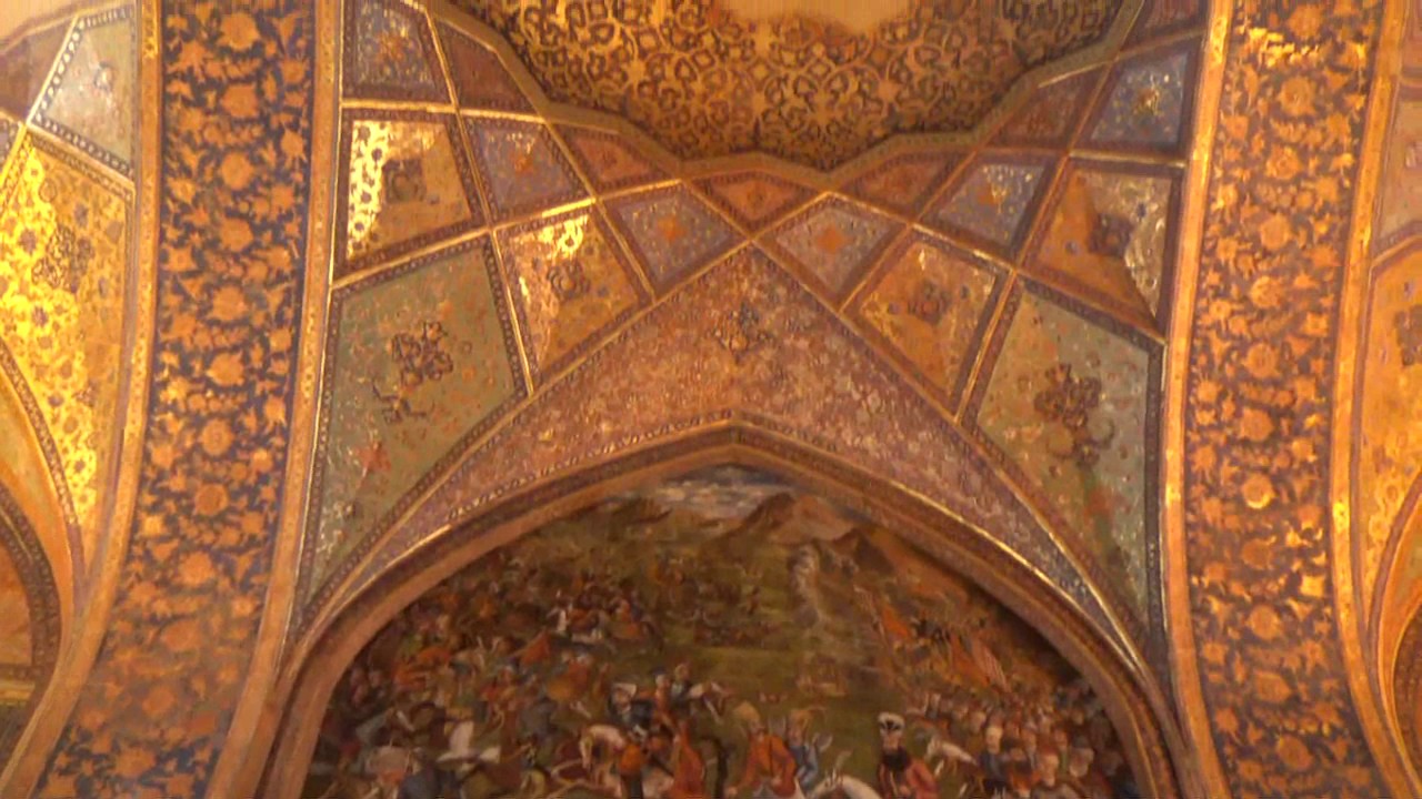 Iran_Chehel Sotoun_Isfahan. The Throne Room.