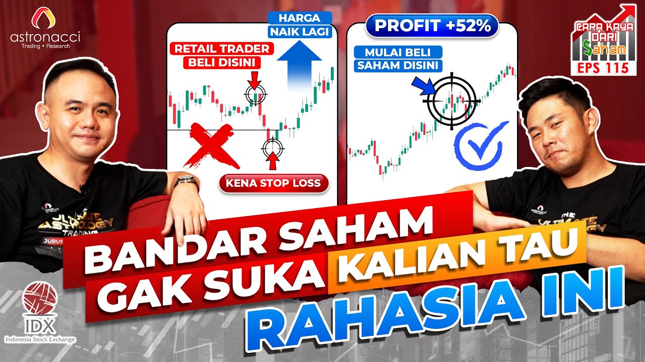 Bongkar Cara Bandar Saham cari Cuan! Gw bongkar jurusnya