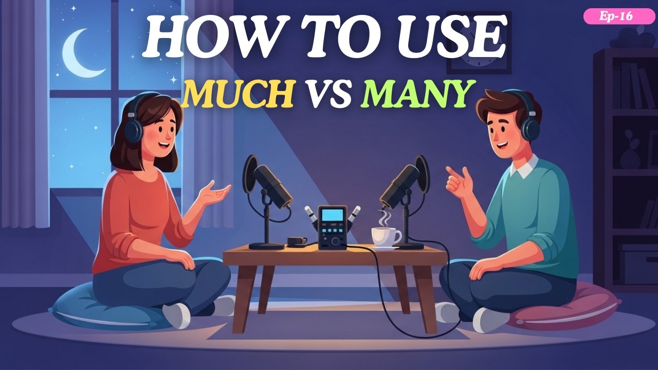 MUCH vs MANY | How to Use Them in Everyday English | Daily English Conversations