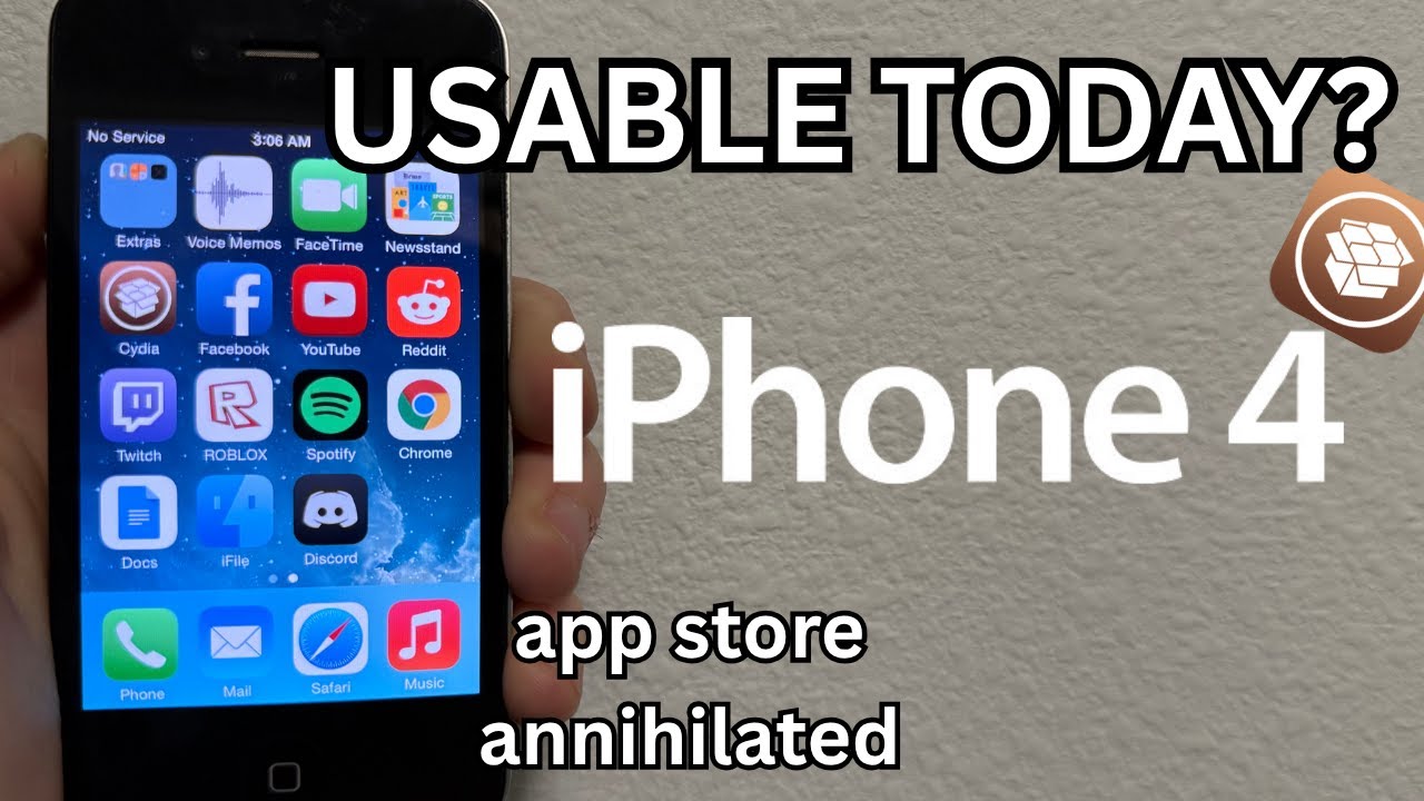 Опыт использования iPhone 4 (с джейлбрейком) в 2025 году