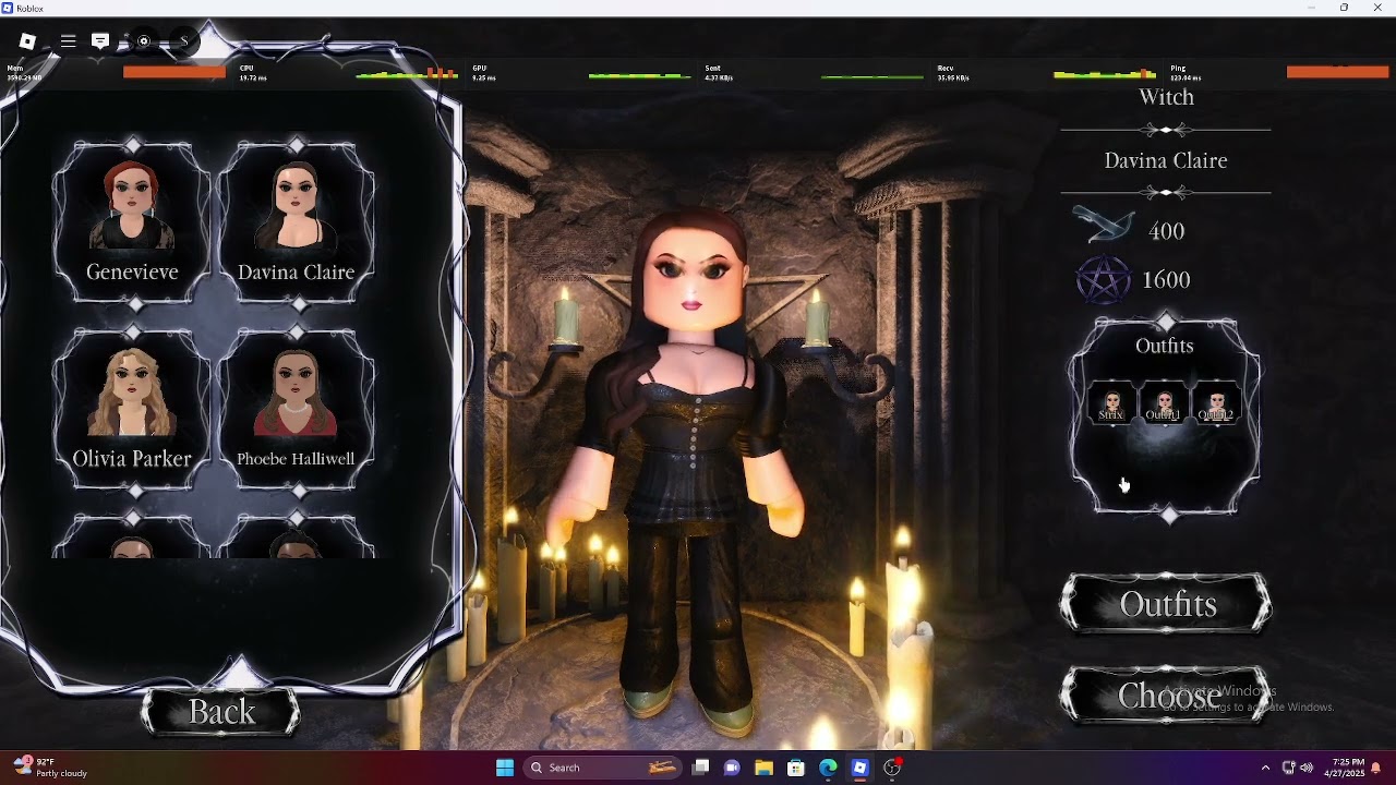 Clocking As Dark Josie (TPOW ROBLOX)