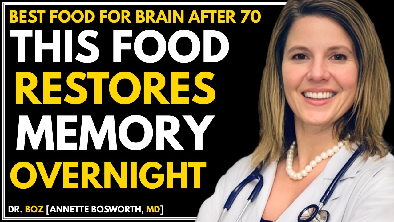 Seniors: Eat These 3 Choline-Rich Foods to Rebuild Memory and Brain Function Overnight | Dr. Boz