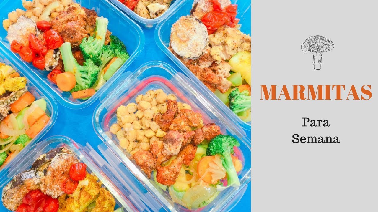 MARMITAS PARA SEMANA / PRÁTICAS E SAUDÁVEIS #3