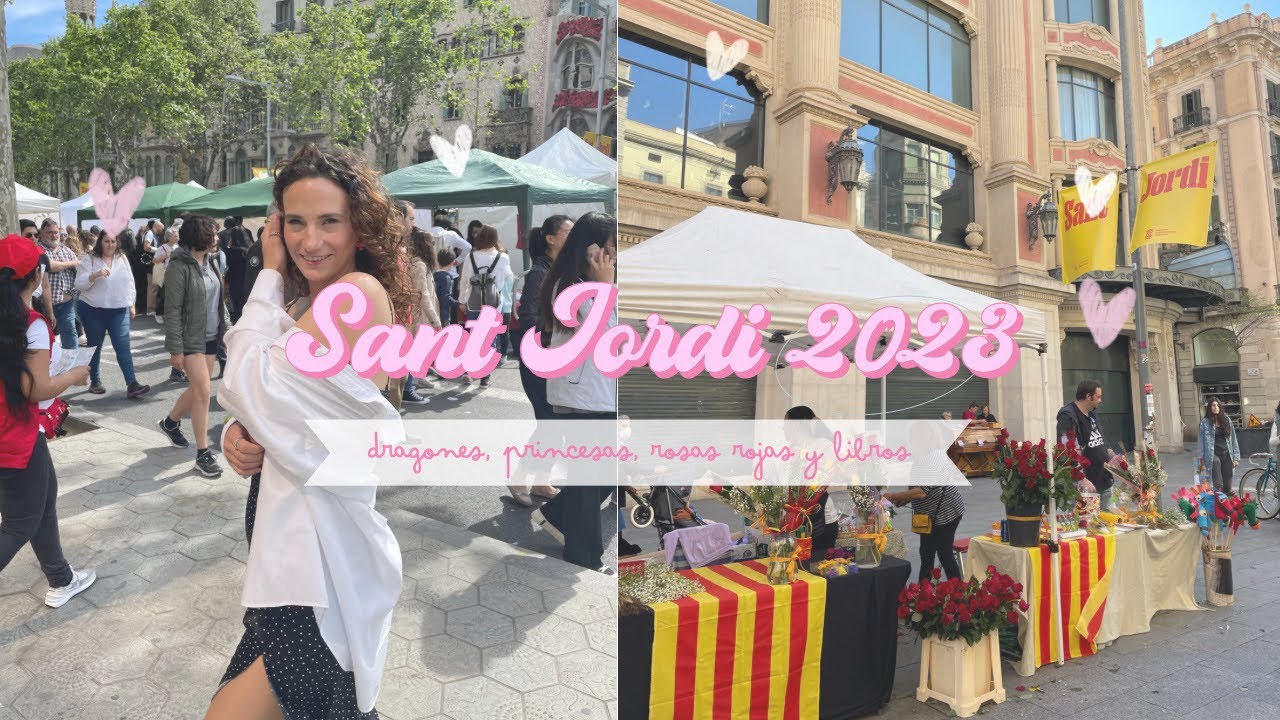 🌹 Sant Jordi 2023 | Barcelona enamora | Eugenia Millán