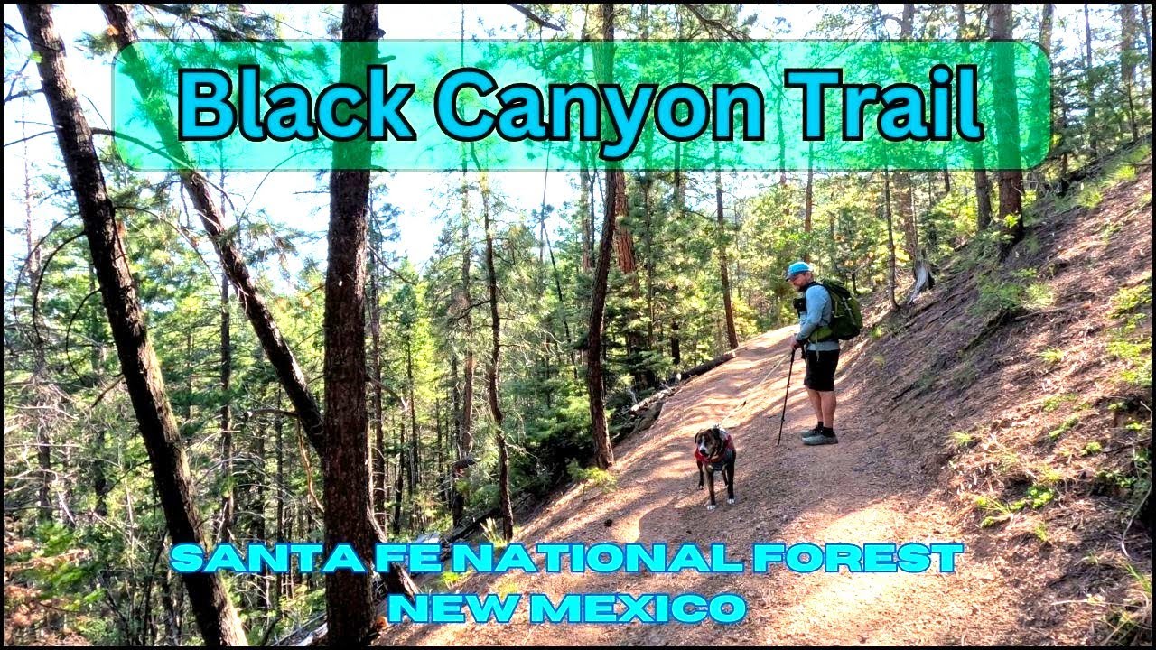 Hiking Black Canyon Trail, Santa Fe, New Mexico